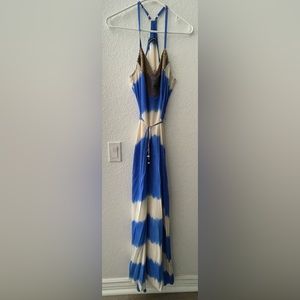 Embellished Karina Grimaldi Maxi Dress